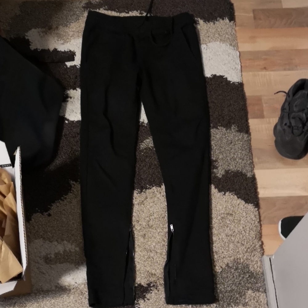 hyperdenim zipper pants 32-33